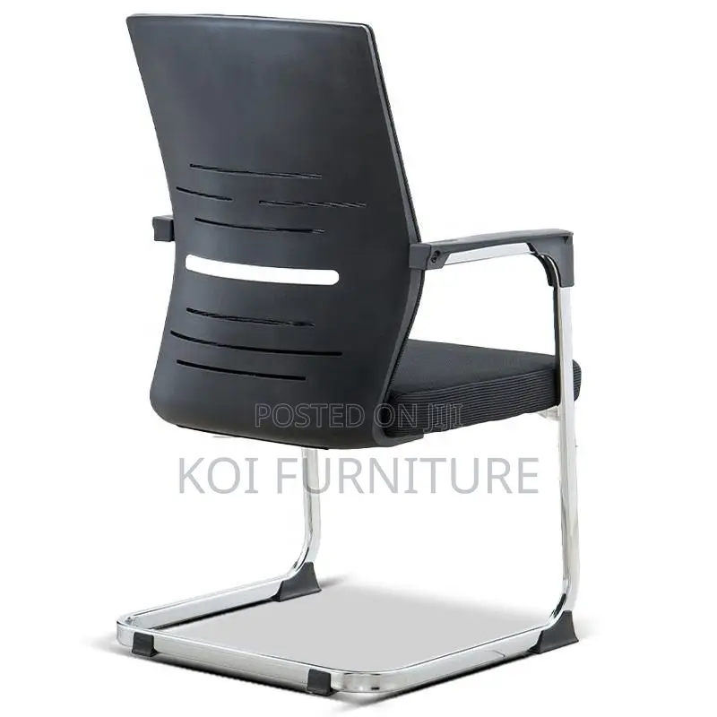 Office Chairs; High Back Visitors Chairs With Mesh Backrest