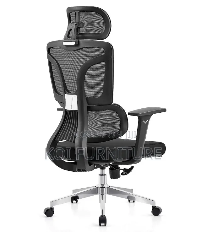 Office Chair; Premium Orthopedic Executive High Backrest Office Seat