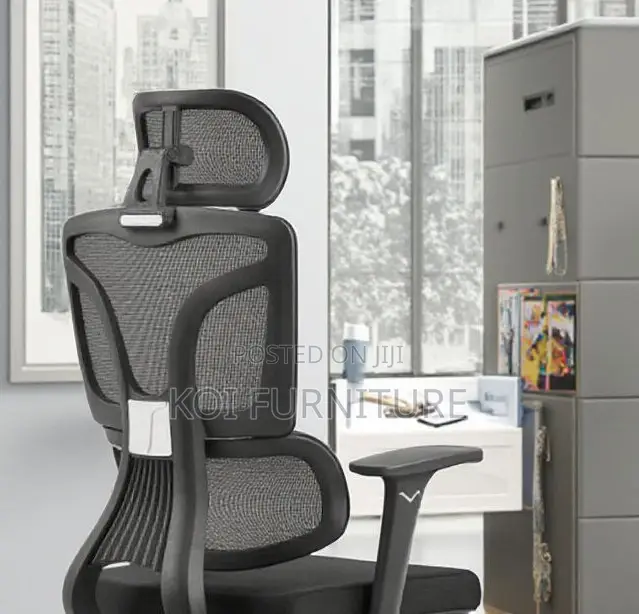 Office Chair; Premium Orthopedic Executive High Backrest Office Seat