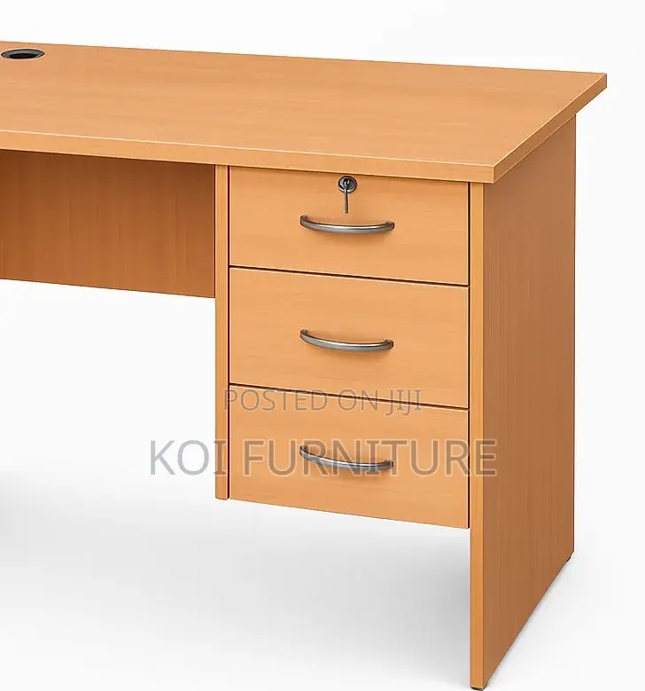 Office Desk; 1.2 Meters Home Office Study Writing Desk With Drawers