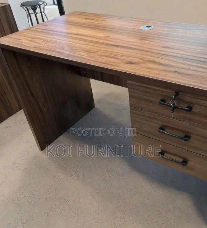 Office Desk; 1.2 Meters Home Office Study Writing Desk With Drawers