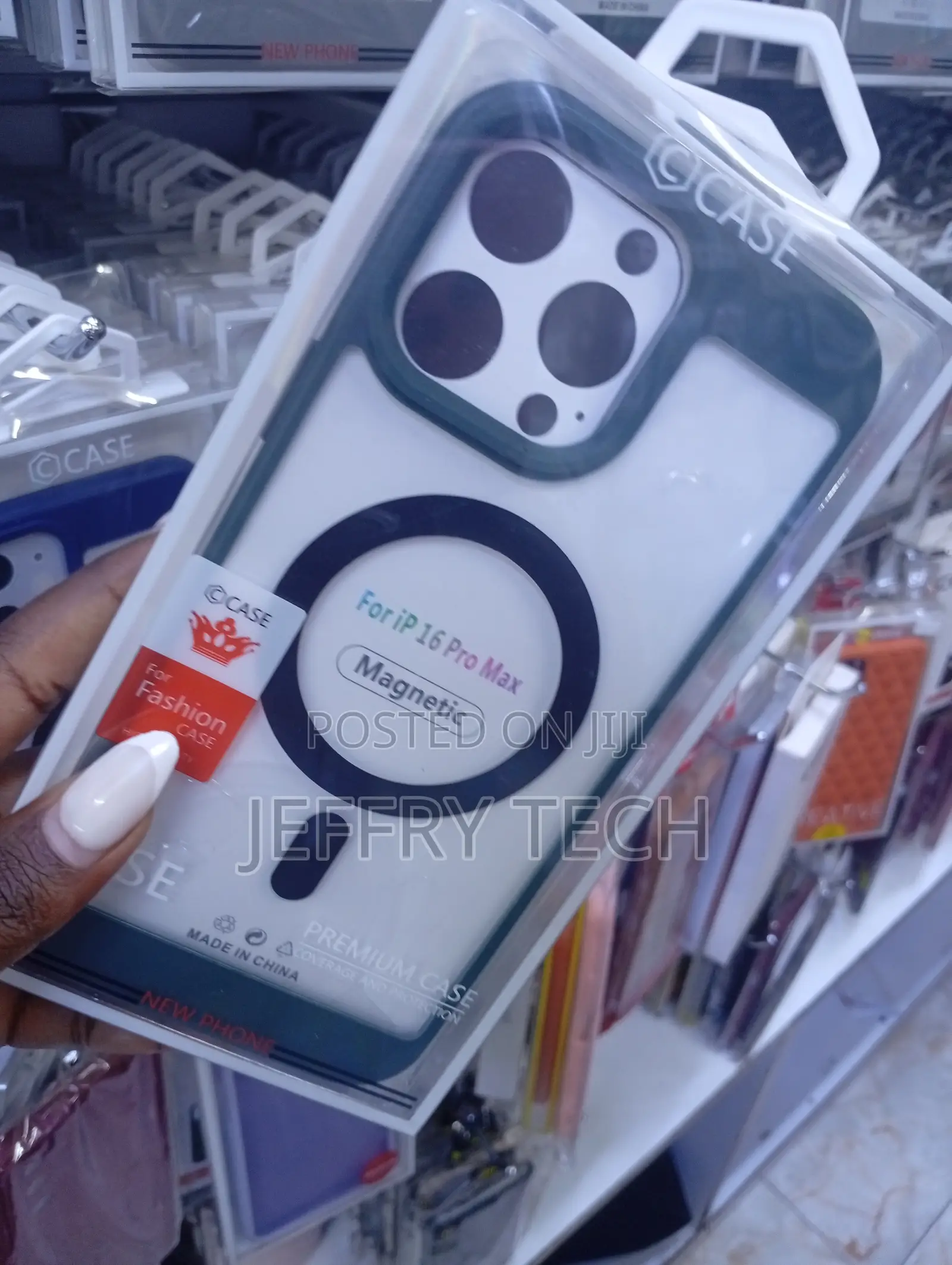 Cicase Brand Magnetic Case Designed for the Apple iPhone 16 Pro Max.