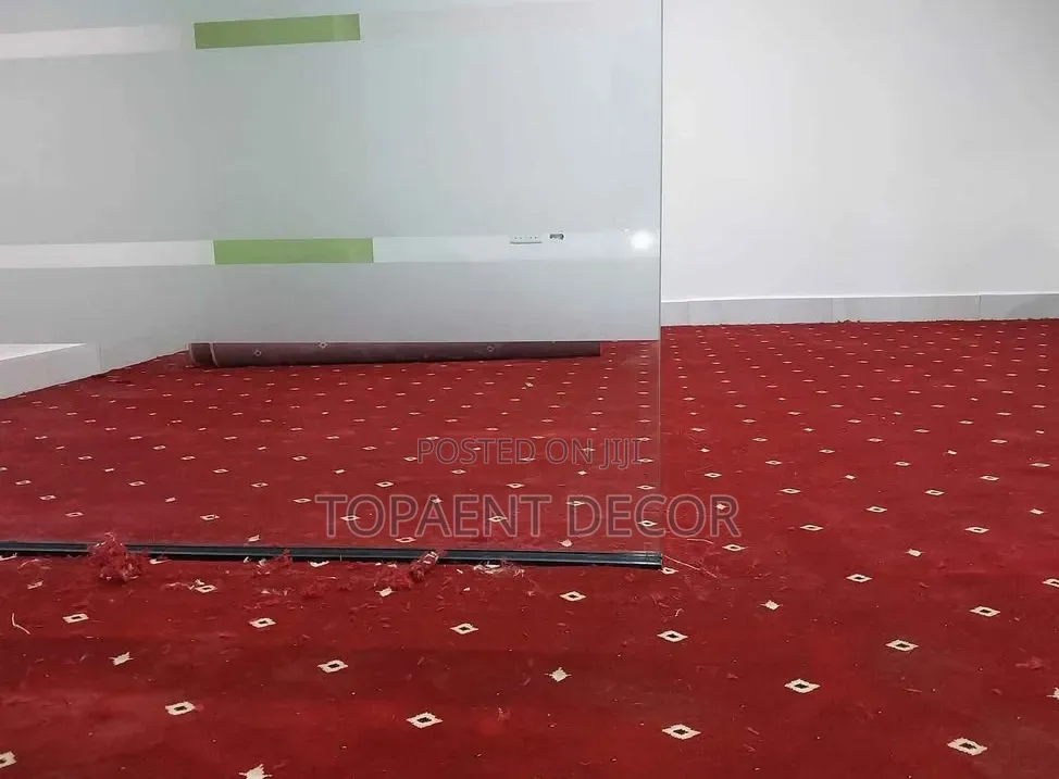 Red With Diamonds Stylish and Soft on Stepping Vvip Wall to Wall