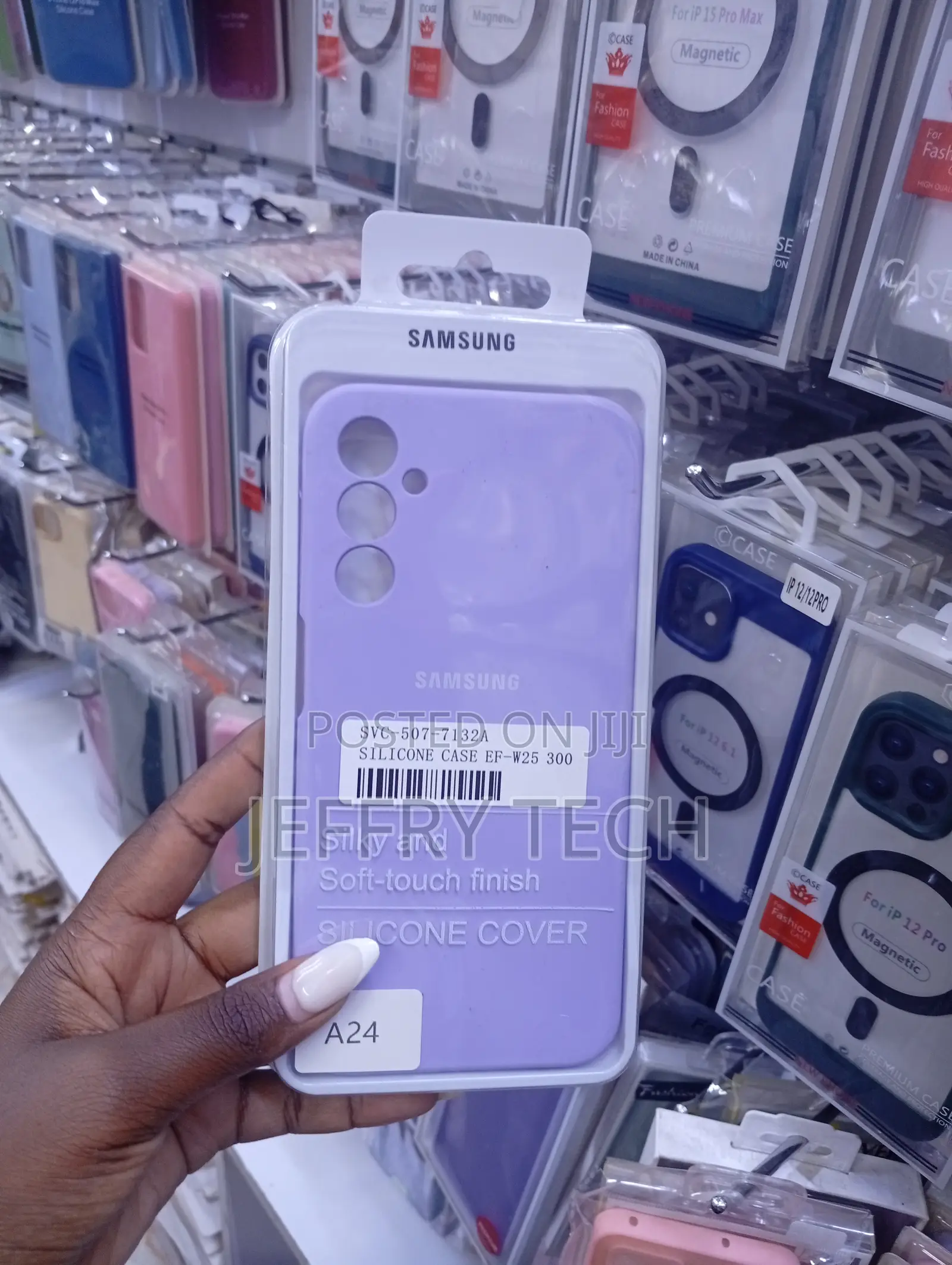Samsung Silicone Mobile Case for Samsung Galaxy A24 5g .