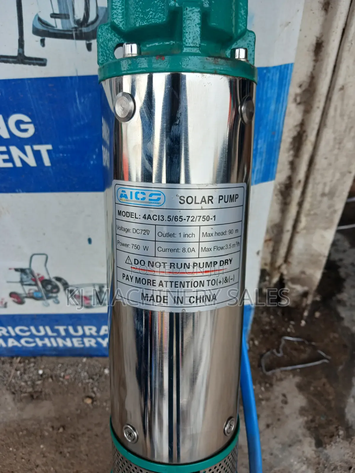 Solar Submersible Water Pump 90m Head