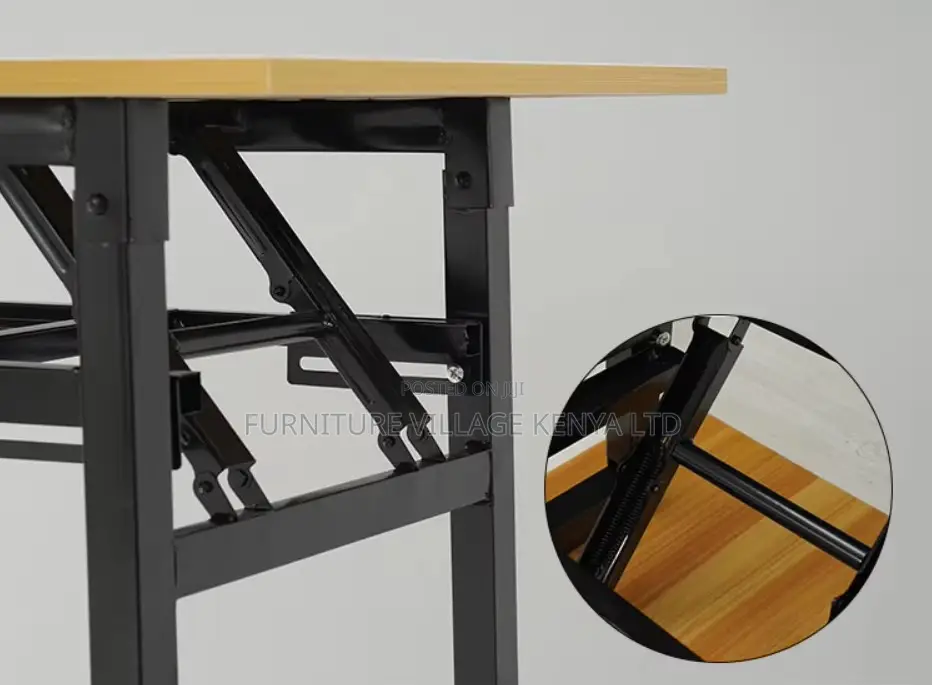 1800mm Customized Wooden Top Foldable Table