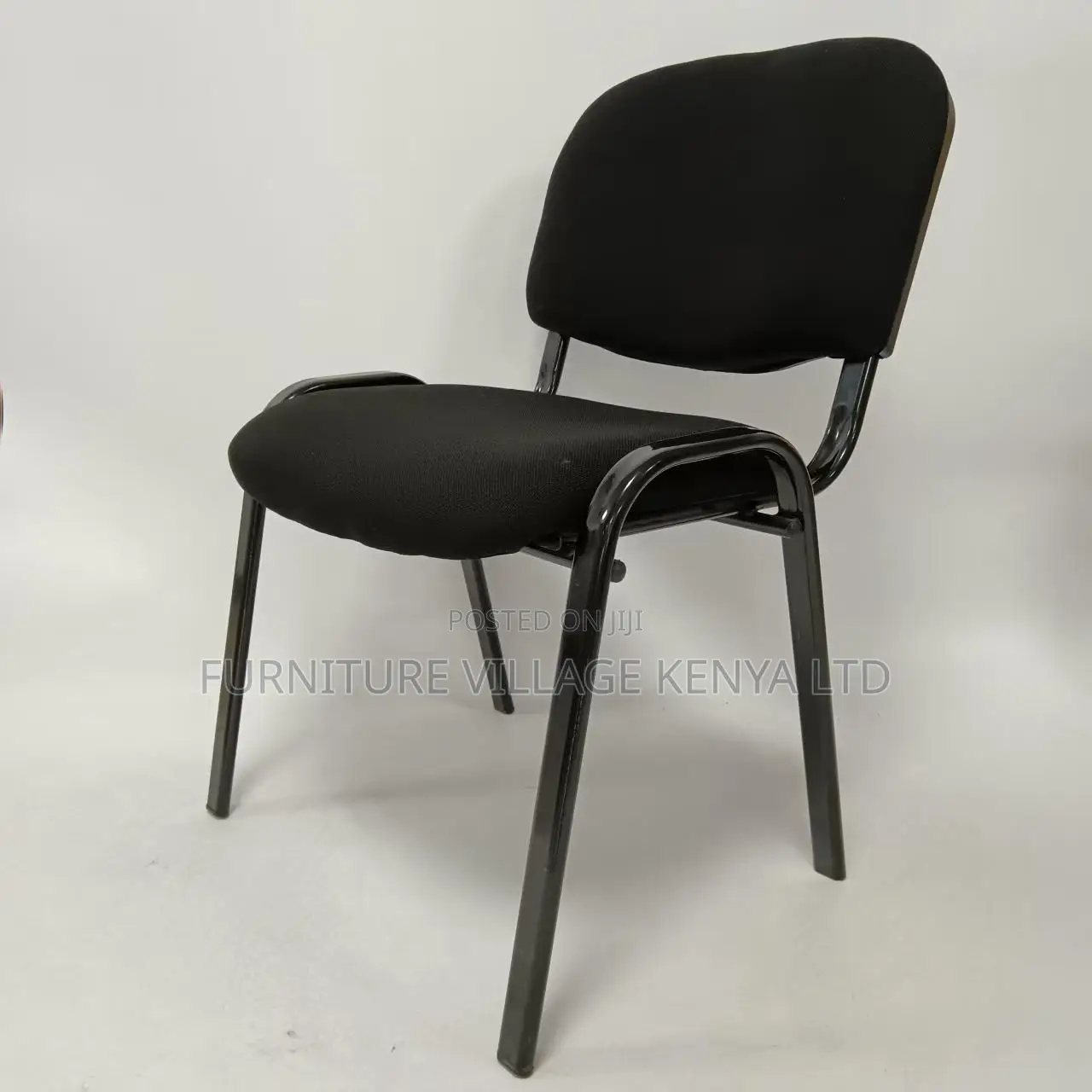 Armless Fabricated Stackable Guest Reception Seat