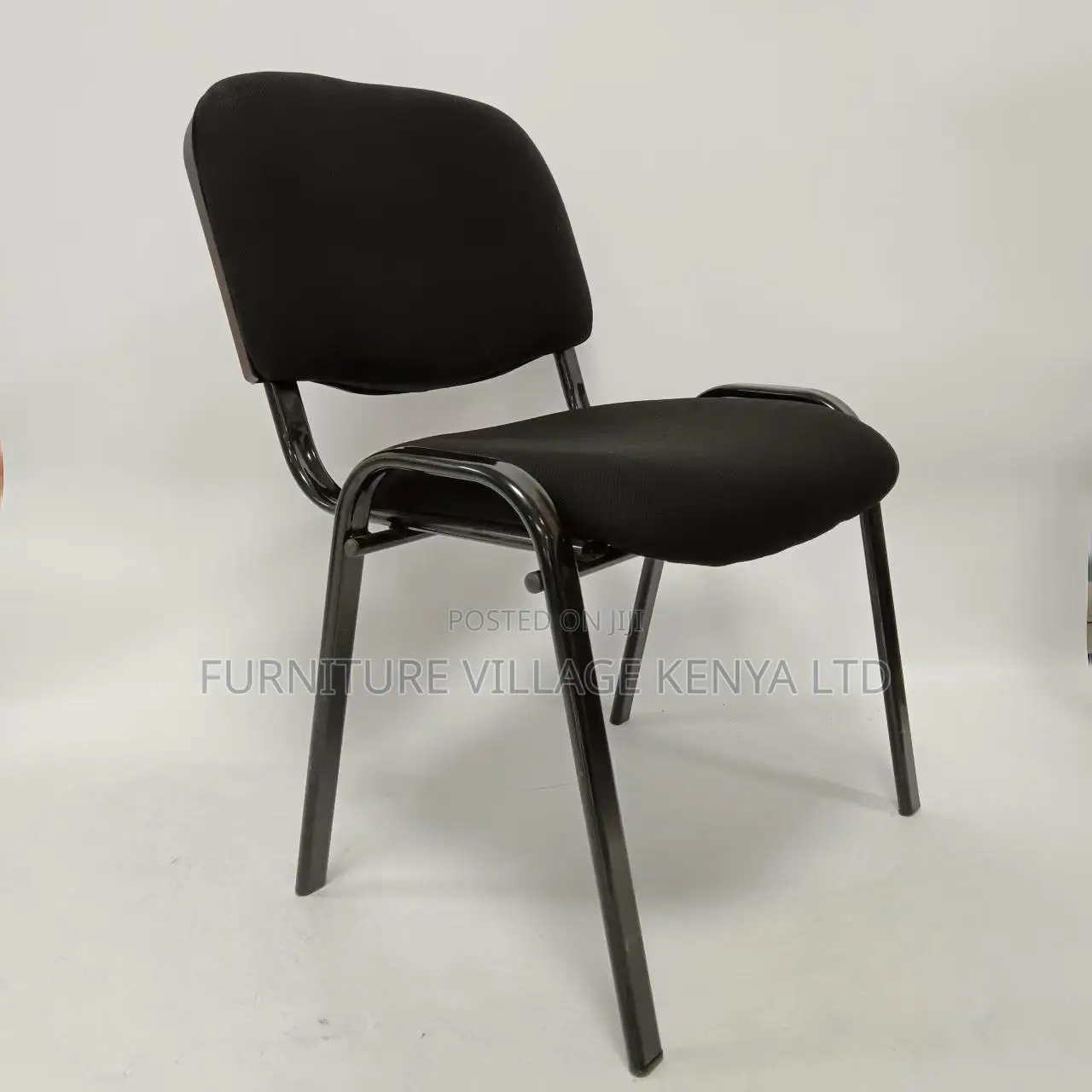 Armless Fabricated Stackable Guest Reception Seat