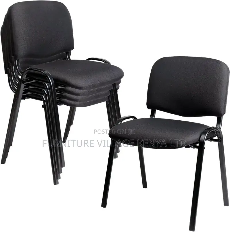 Armless Fabricated Stackable Guest Reception Seat