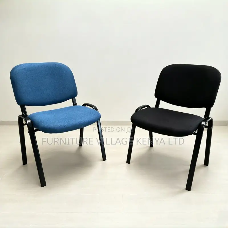 Armless Fabricated Stackable Guest Reception Seat