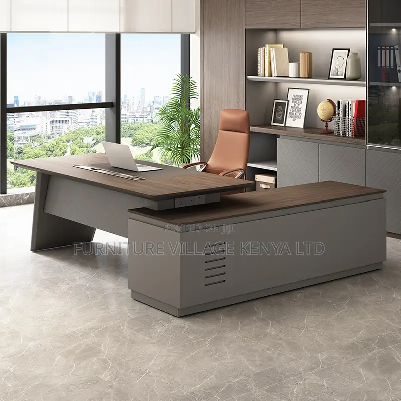 1.8m Executive Ceo's L-Shaped Task Table