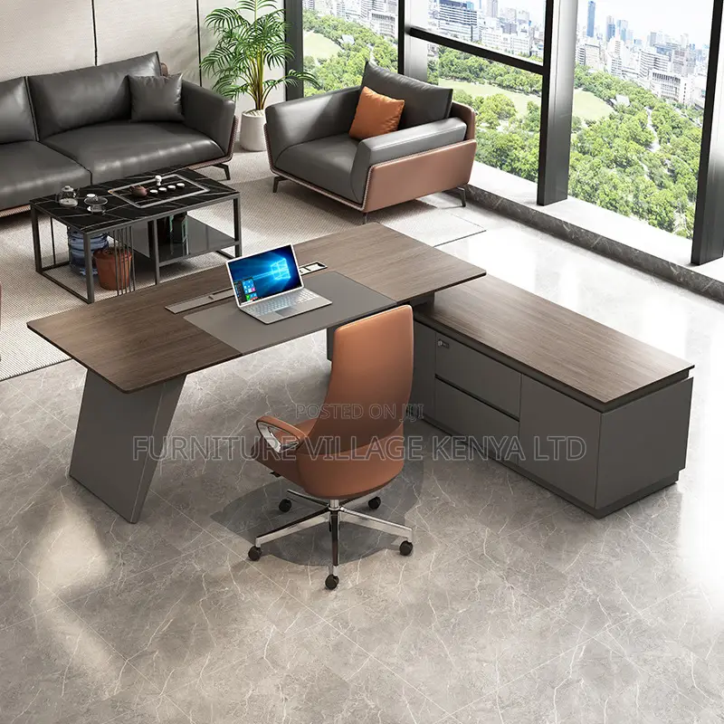 1.8m Executive Ceo's L-Shaped Task Table