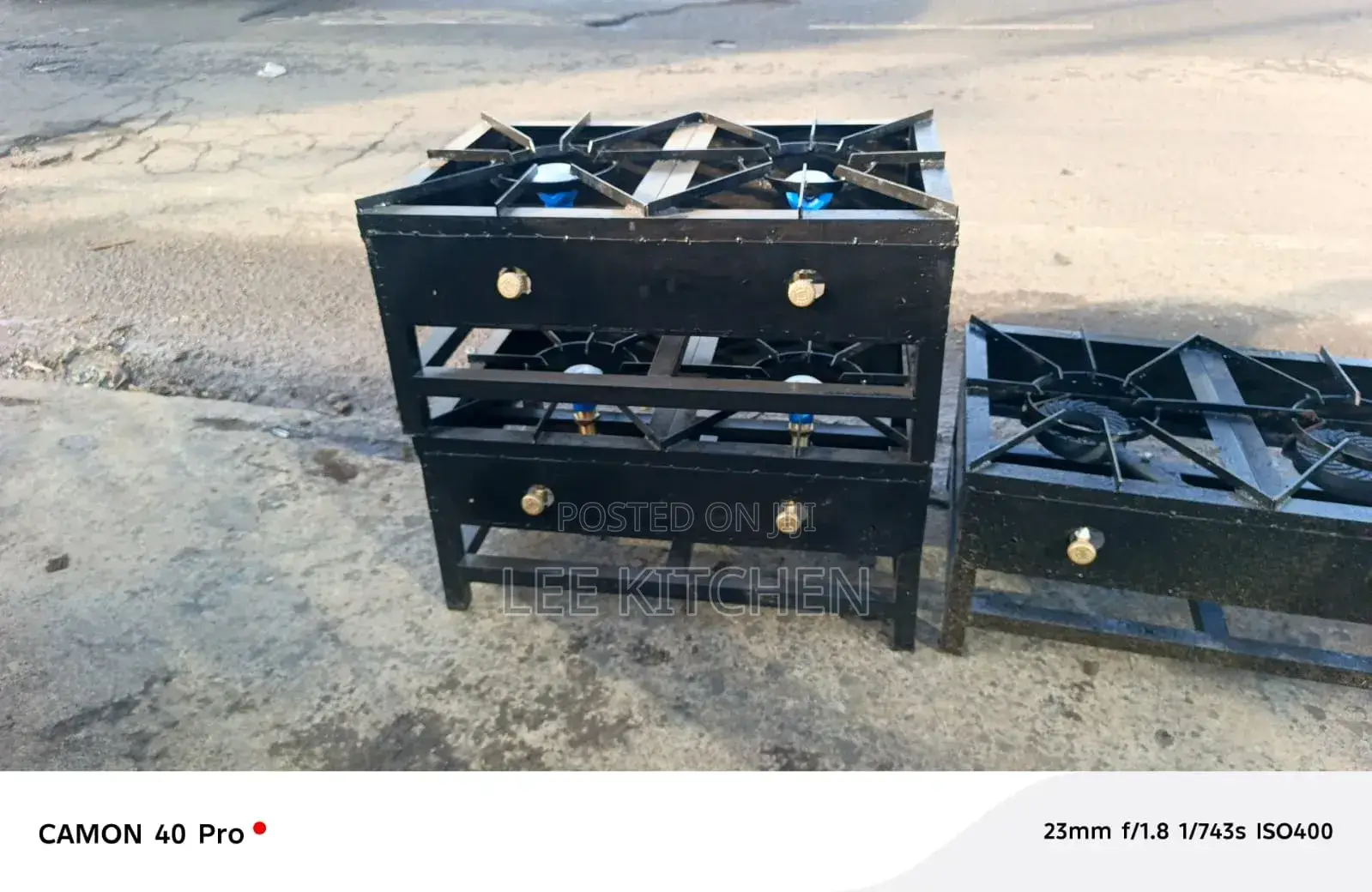 Two Burner High Pressure
