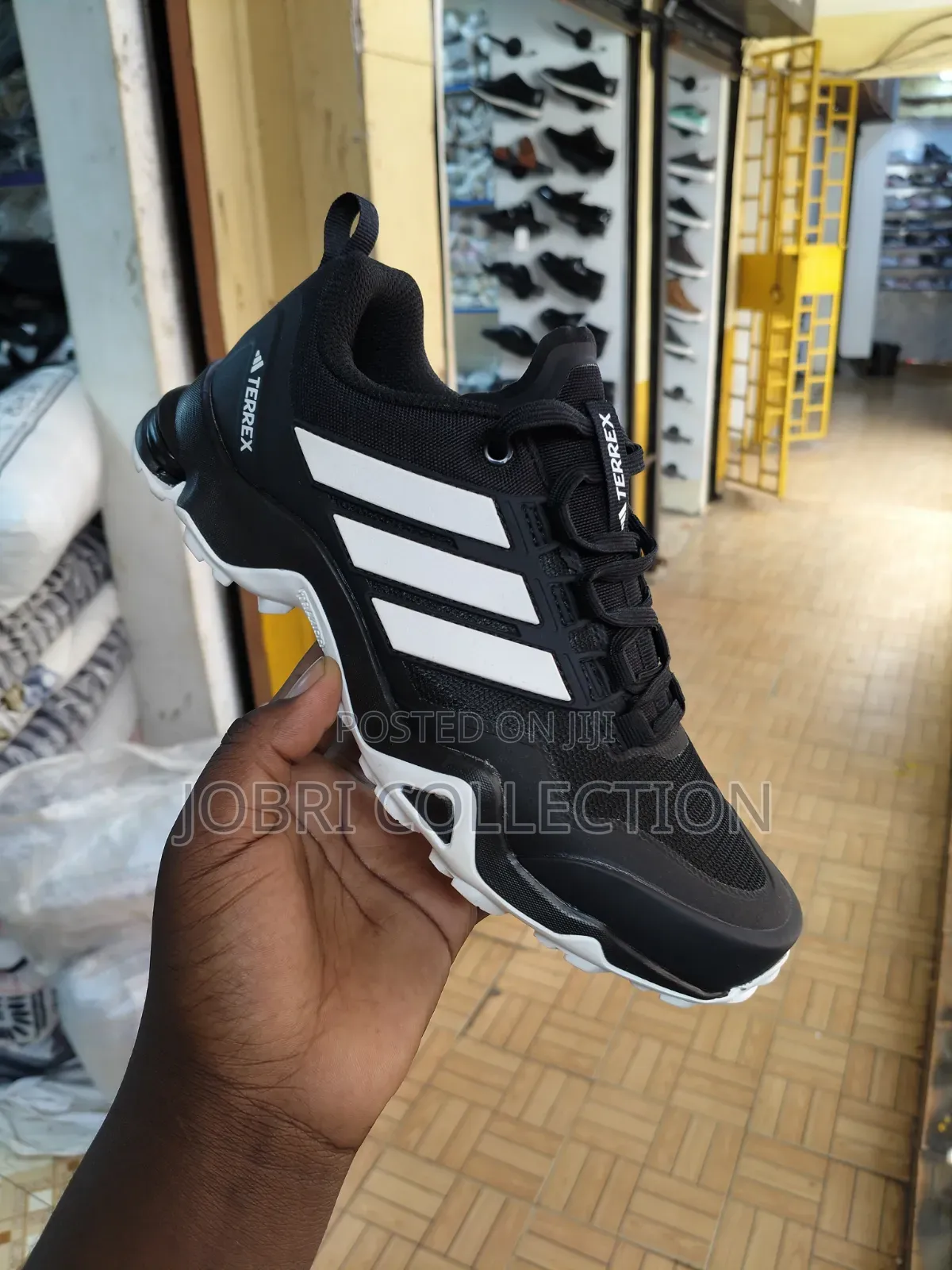 Black White Adidas Terrex Sneakers