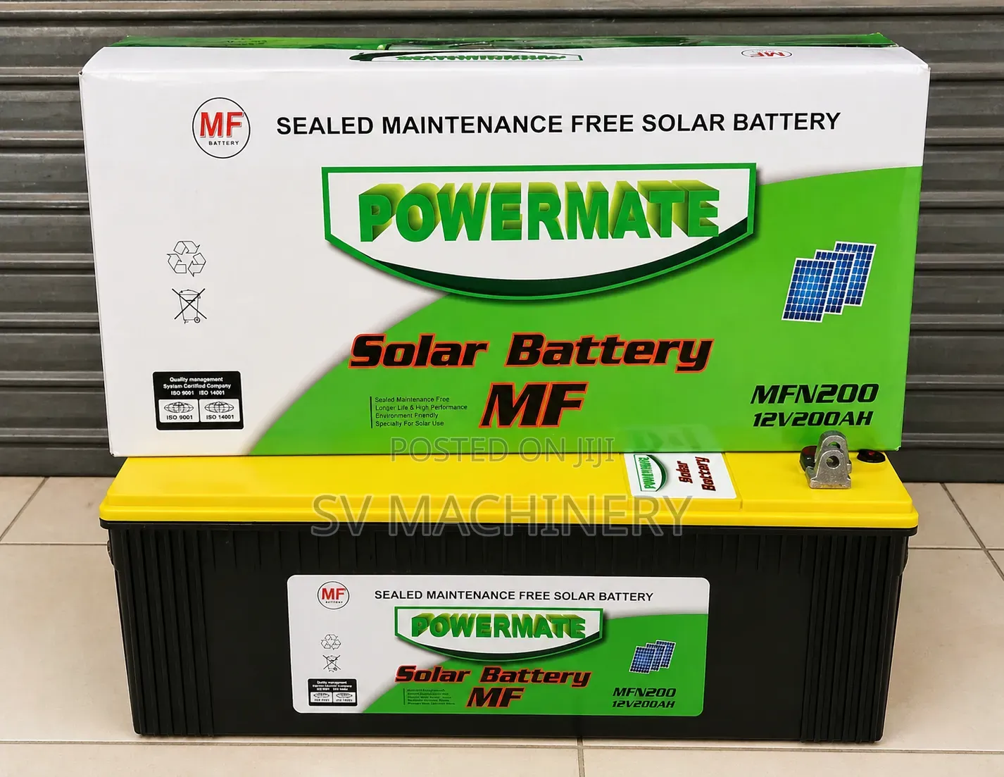 Heavy Duty 200ah Solar Battery