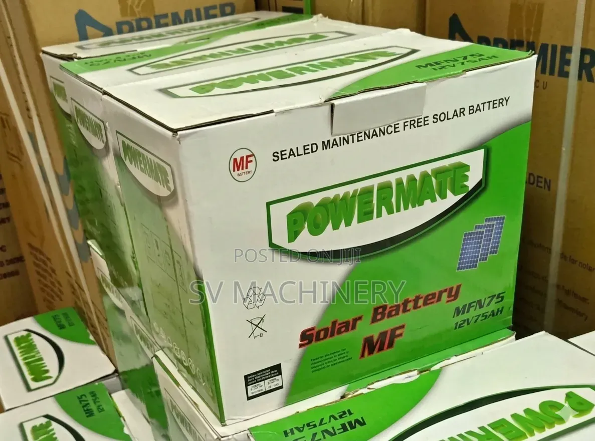 Heavy Duty 75ah Solar Battery