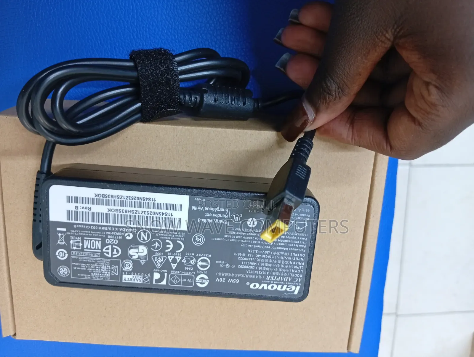 Lenovo Usb 65w 20v 3.25a Laptop Adapter