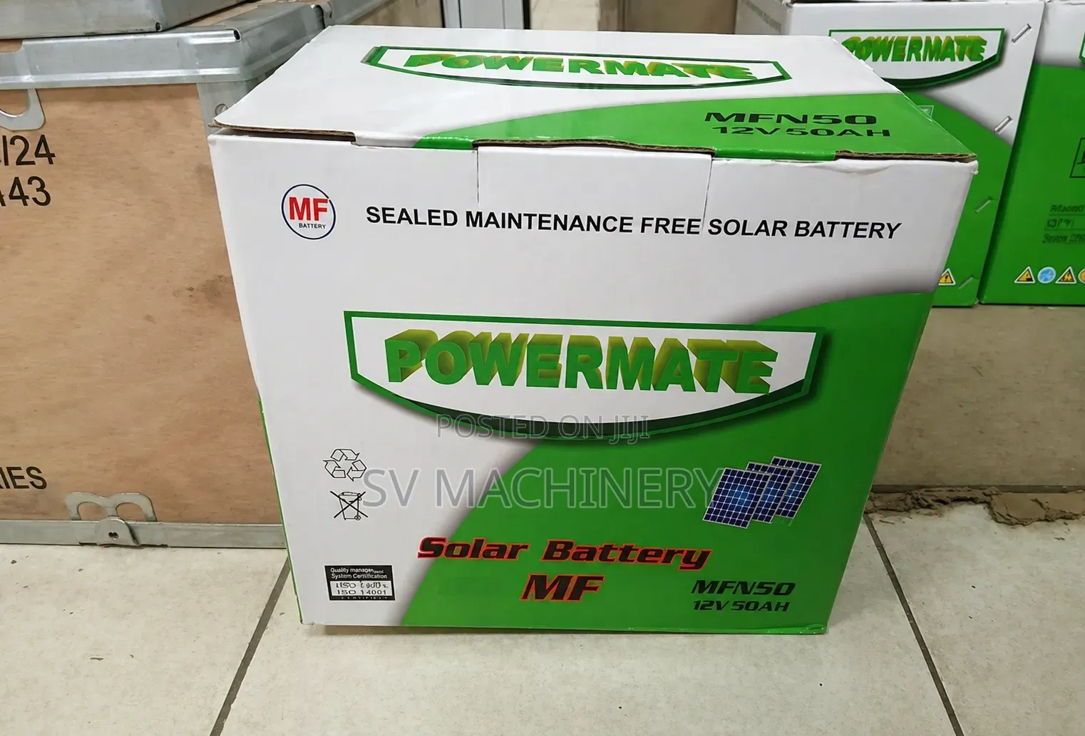Heavy Duty 50ah Solar Battery