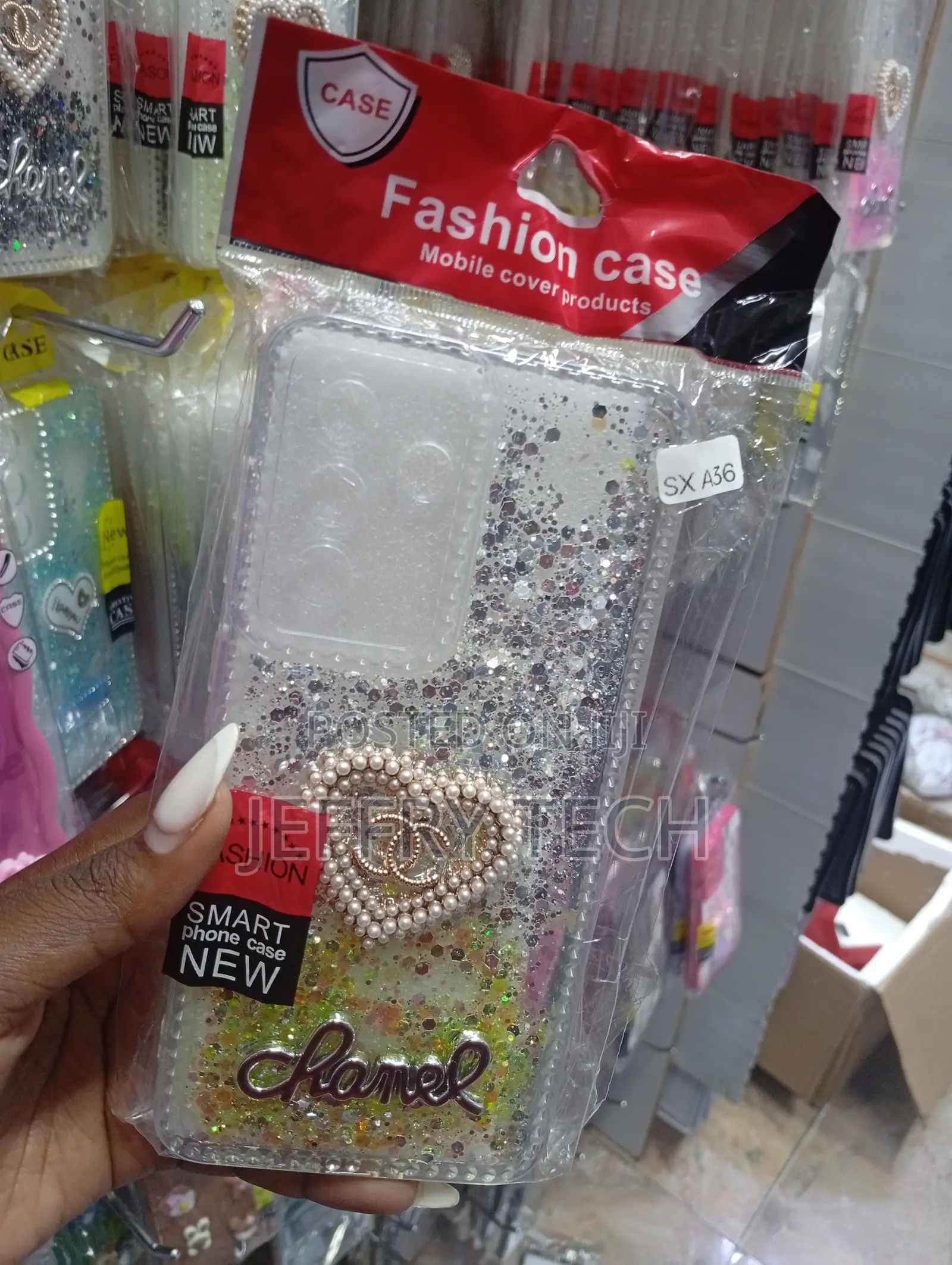 Tecno Spark 40 Pro 3d Heart Charm With a Centered Logo Case