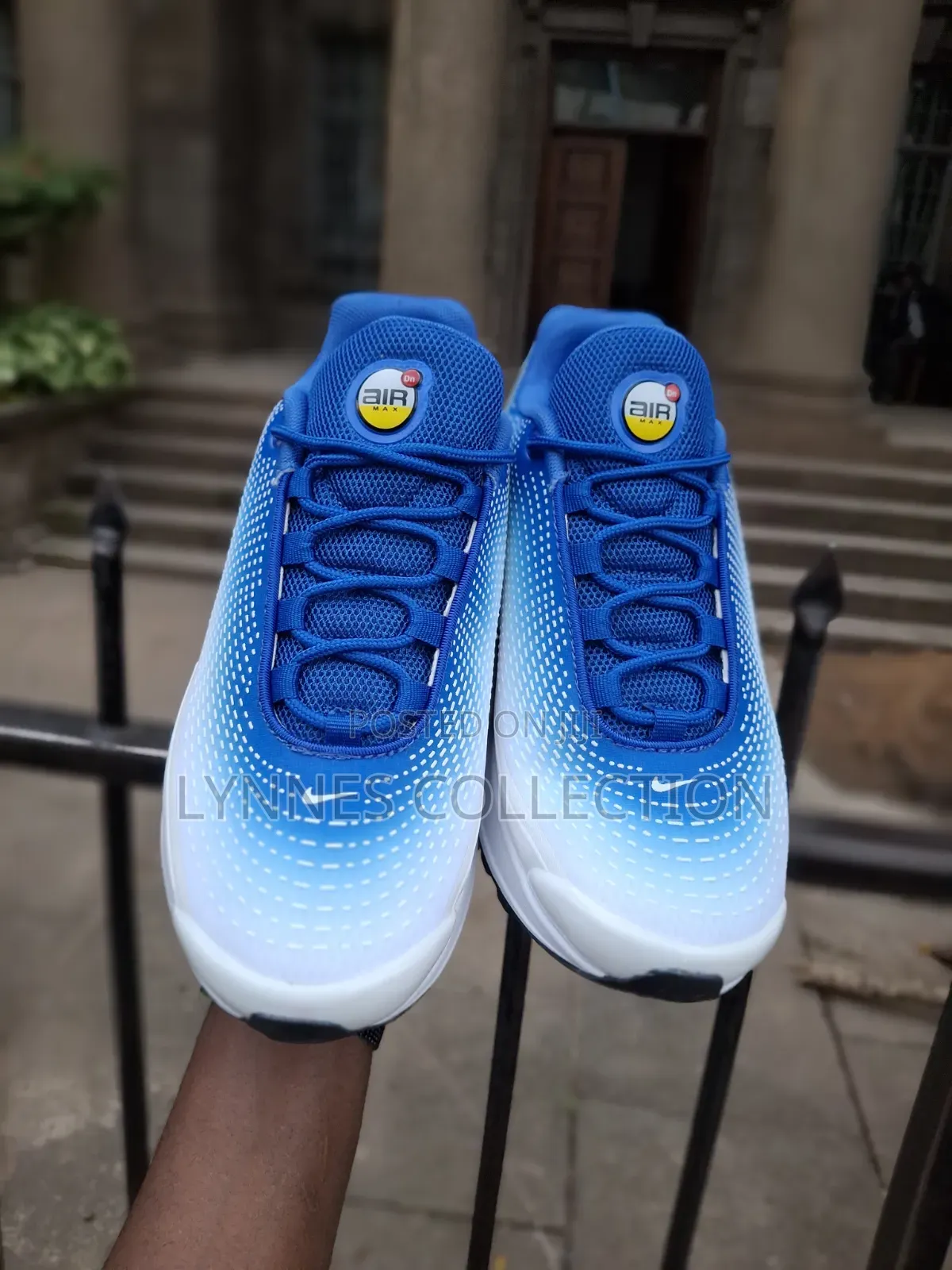 Airmax Dn Blue- White Shoes