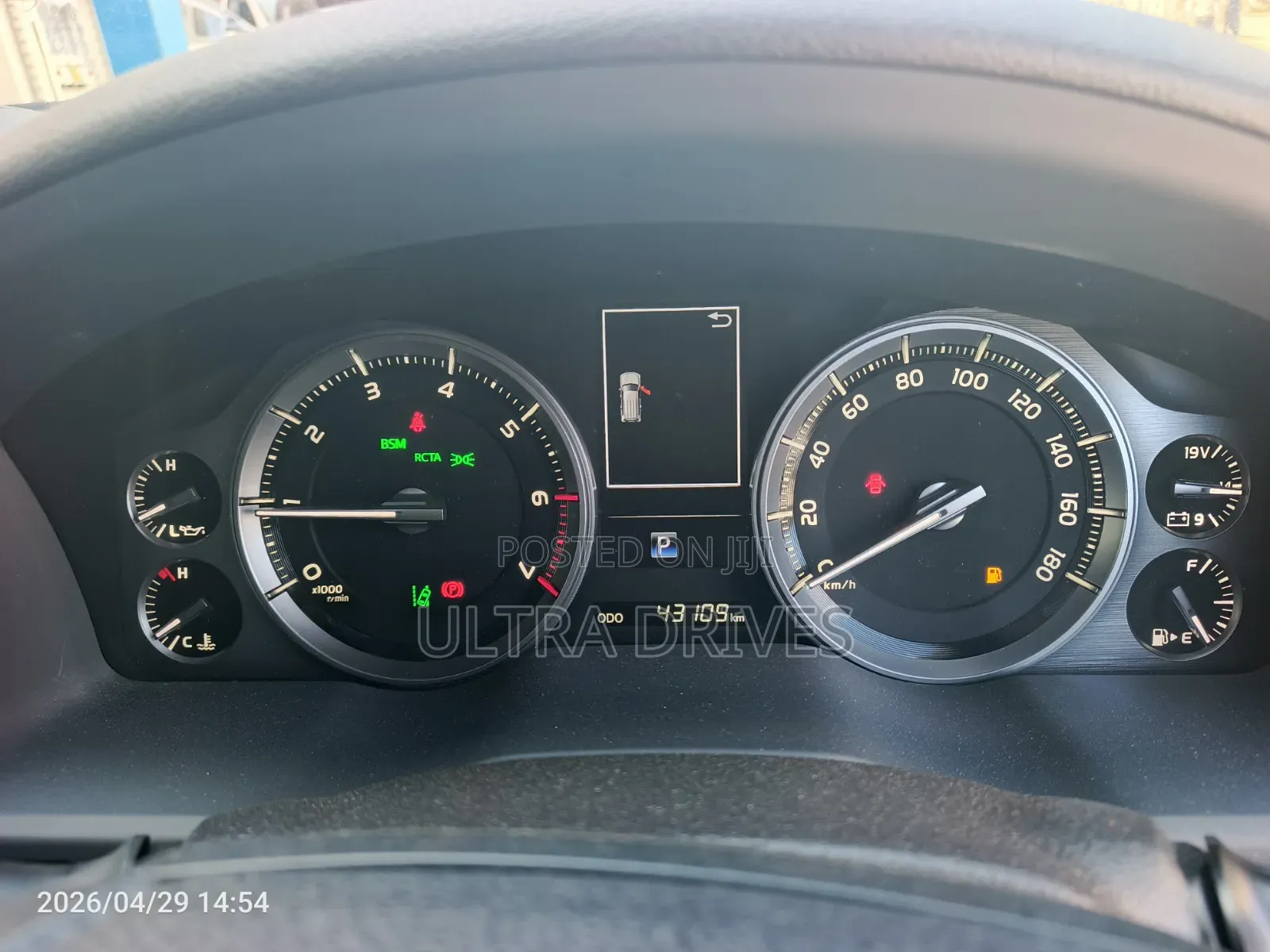 Toyota Land Cruiser Prado 2019 Black