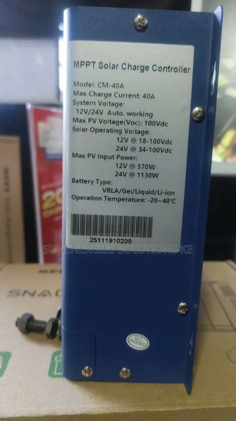Snadi 40a MPPT