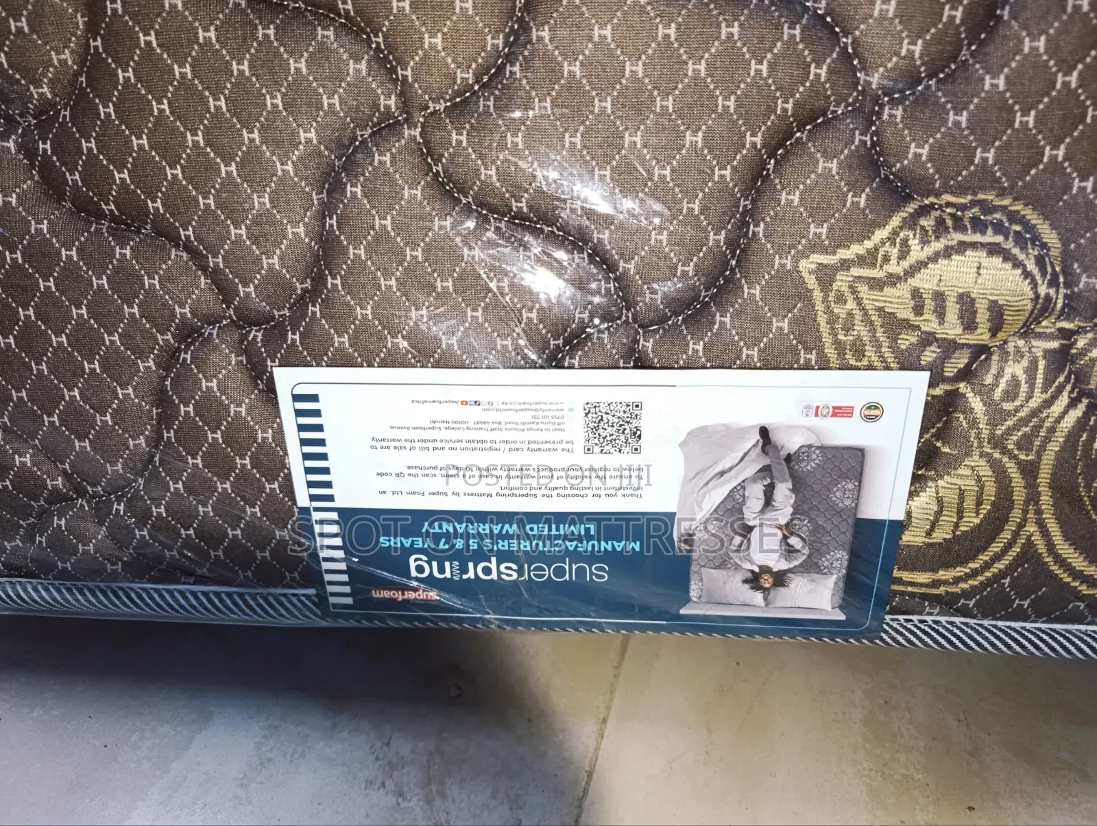 Super Comfy! 6x6x10 Orthobliss Superspring Mattress. Free Delivery!