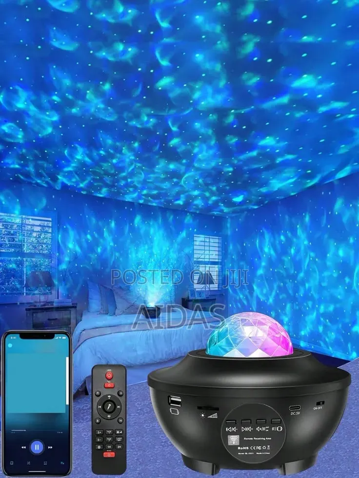 Led Music Starry Galaxy Projector