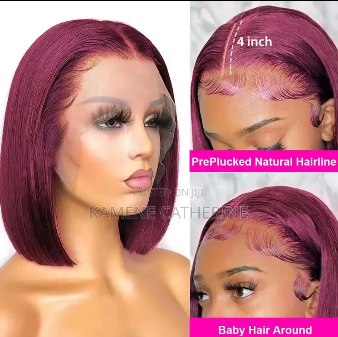 Human Blend Frontal Bob Wig