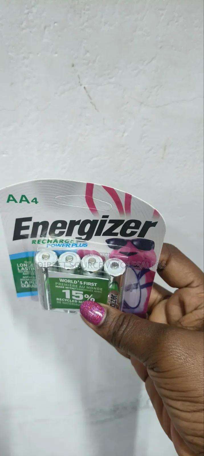 Brand New Energizer Rechargeable Batteries 4aa