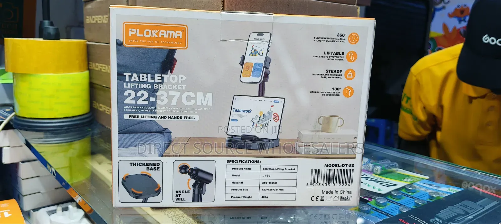 Tablet Phone Holder.Desk Top Stand