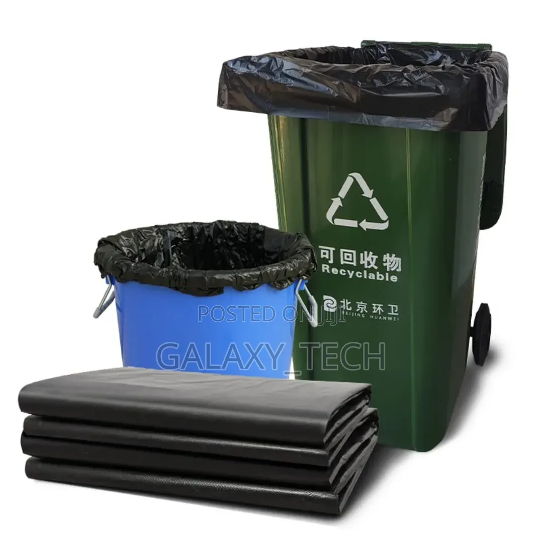 50pcs Extra_large Commercial Trash Bags (100*150cm)