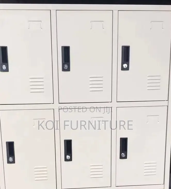 Office Cabinet; 12 Lockers Venneter Office Cabinet