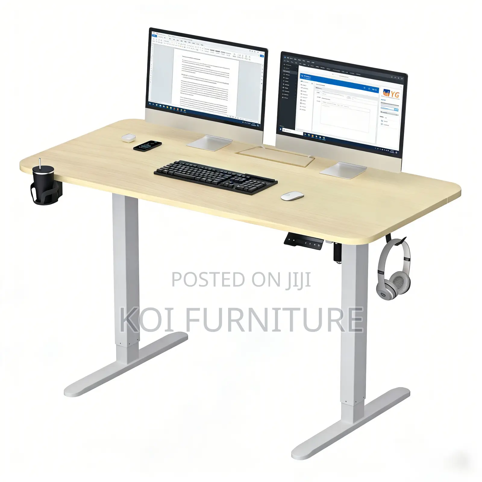 Office Dek; 1.2 Meters Noovade Adjustable Desk
