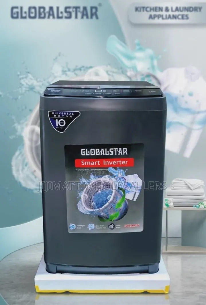 7kgs Globalstar Gs-700bt Fully Automatic Washing Machine