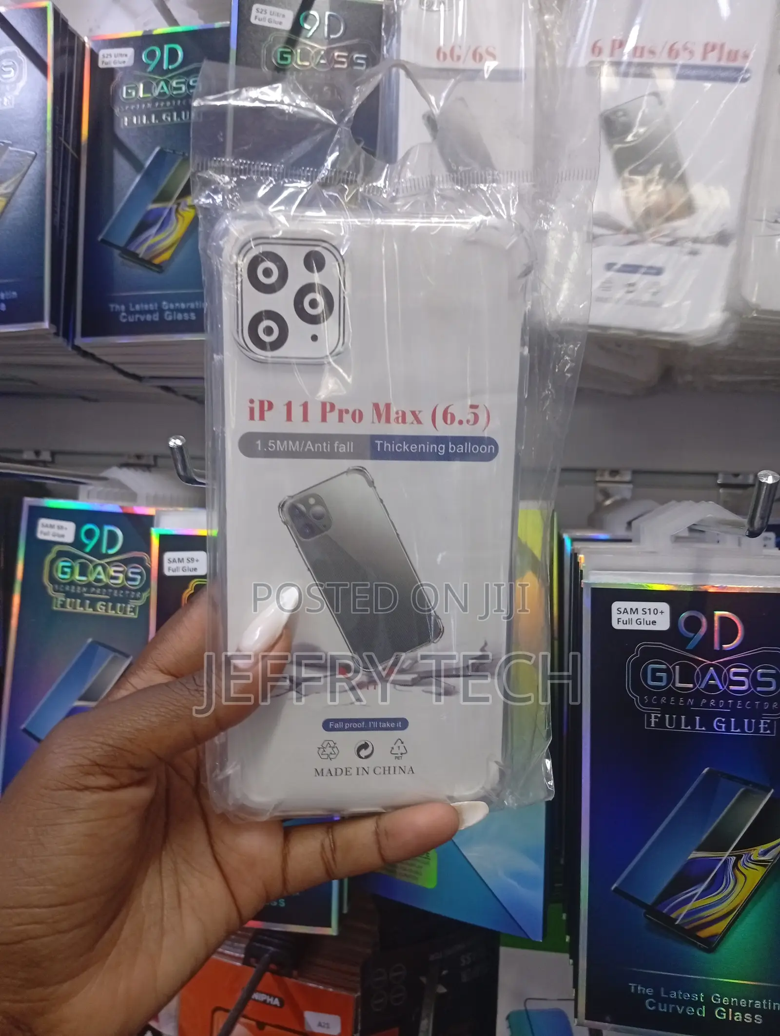 Ibay Apple iPhone 11 Pro Max Transparent Soft Silicone Back