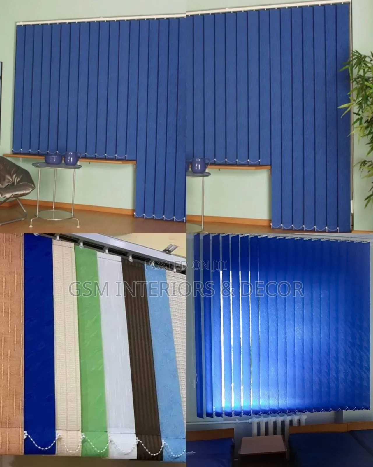 Stylish Vertical Office Blinds for Hospital Windows