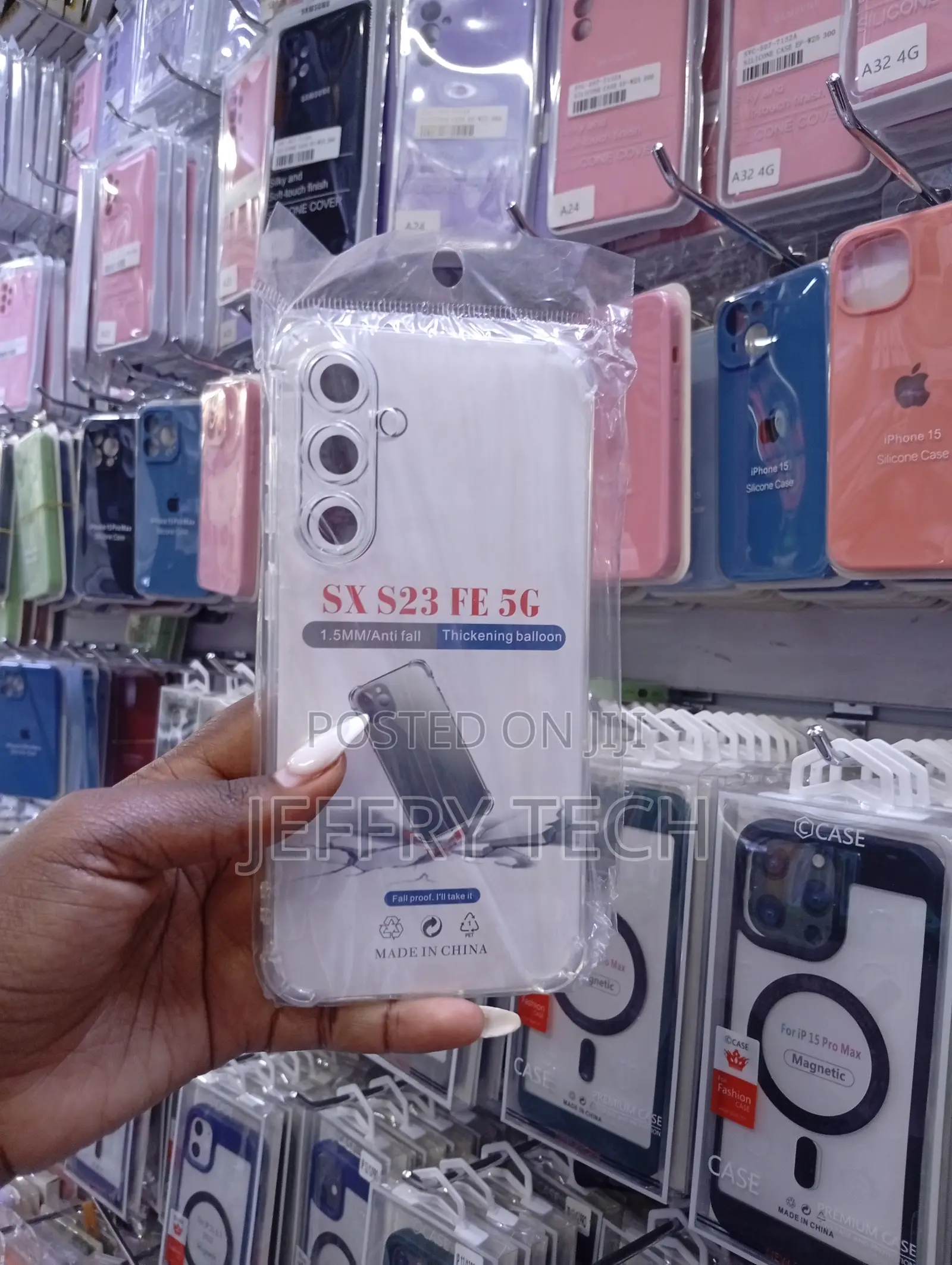 For Samsung Galaxy S23 Fe Ultra Thin Clear Phone Case Soft .Fe
