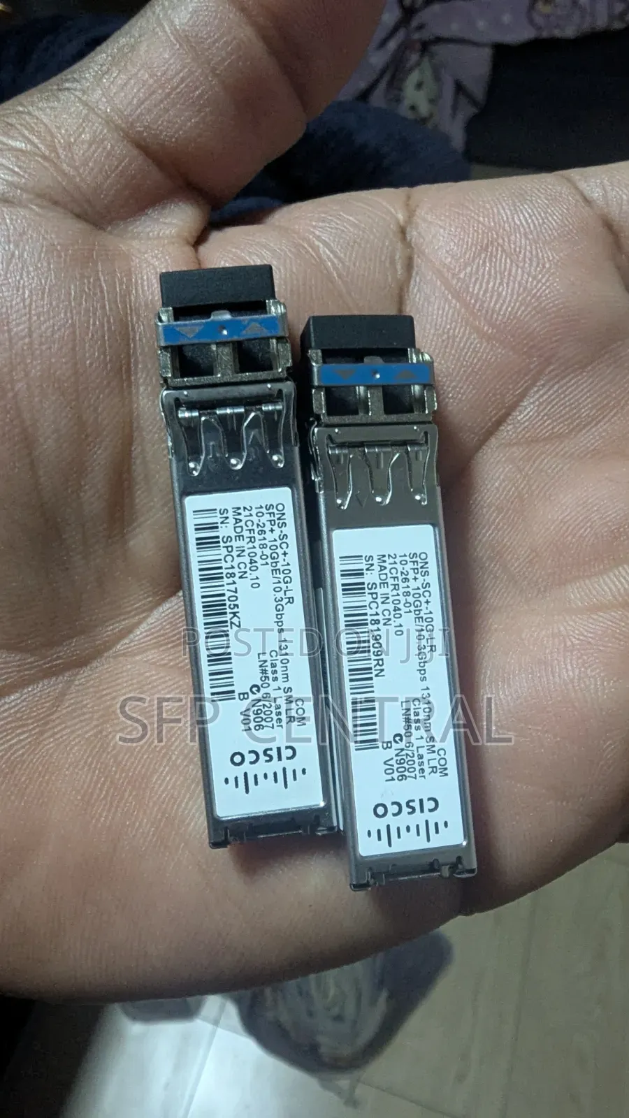 Cisco Ons-Sc+-10g-Lr Transceiver Module 10-2618-01