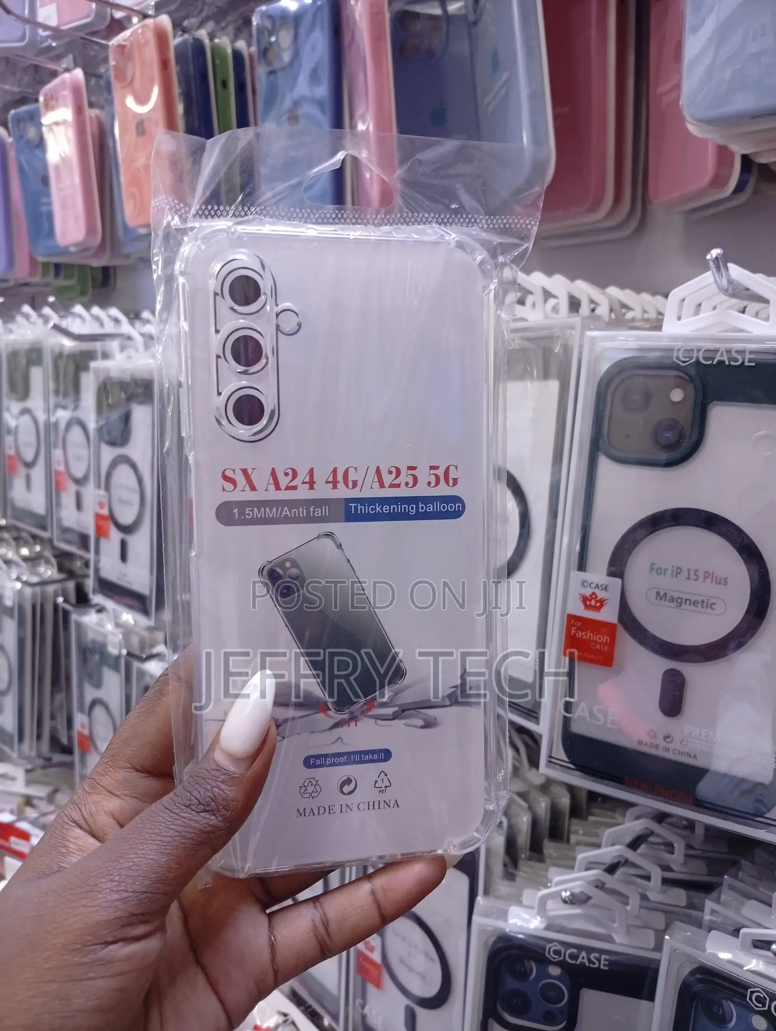 দরজ for Samsung Galaxy A24 4g / Samsung Galaxy A25 Ultra Clear Case