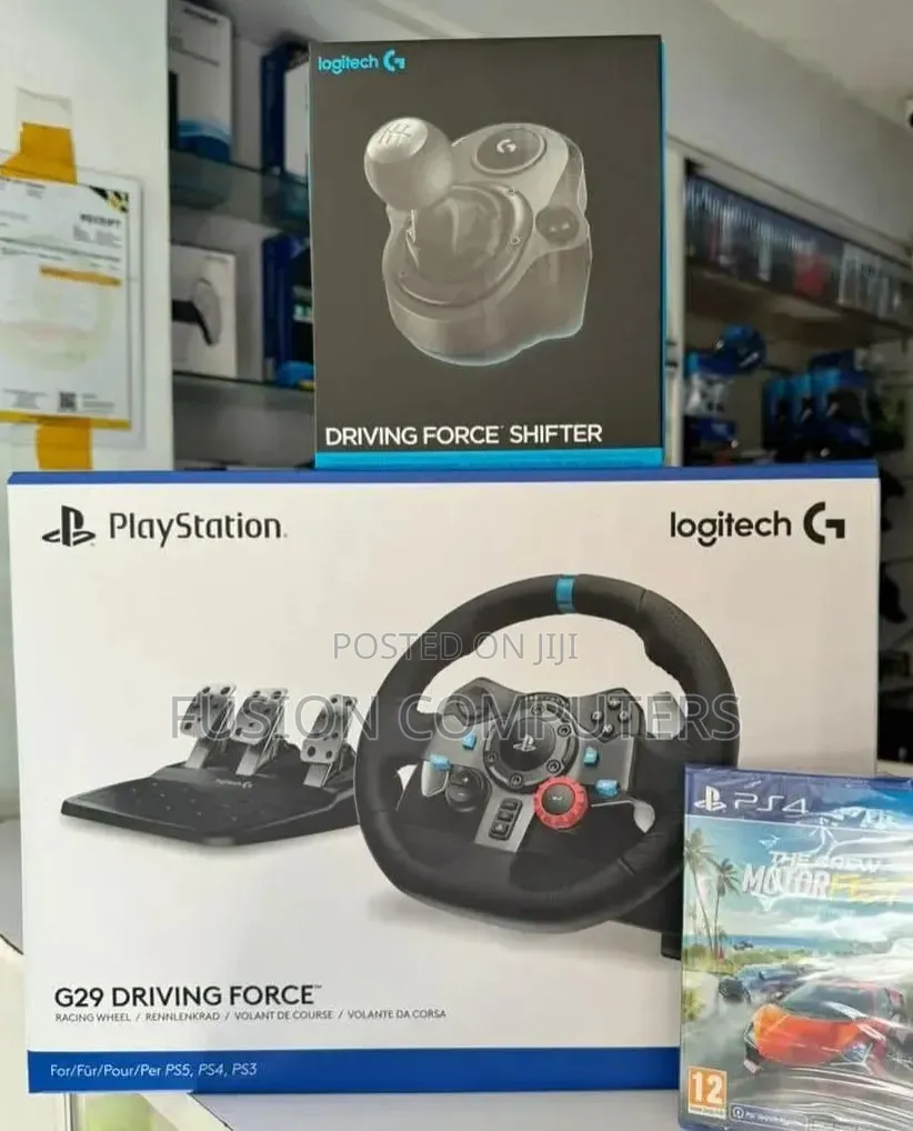 Logitech G29 Driving Force + Shifter