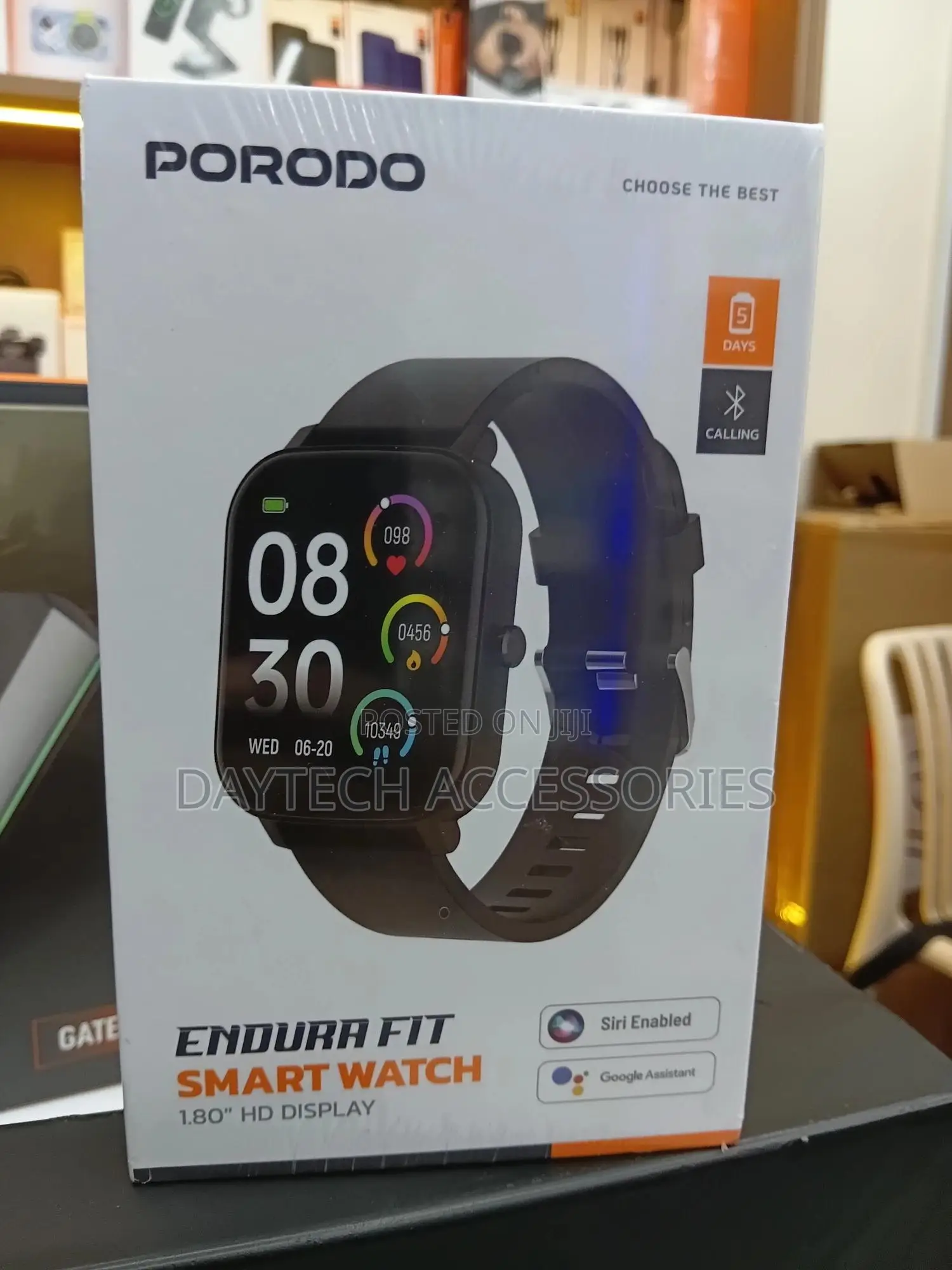 Porodo Endura Fit Active Smart Watch 1.80" Hd Display
