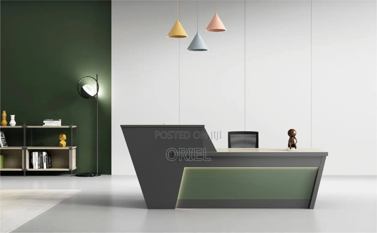Office Desk : 2m Office Reception Welcoming Desk