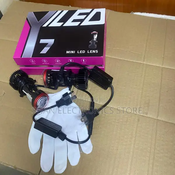 Y7 H4 Led Projector Headlights – High Intensity Car Lighting Solution