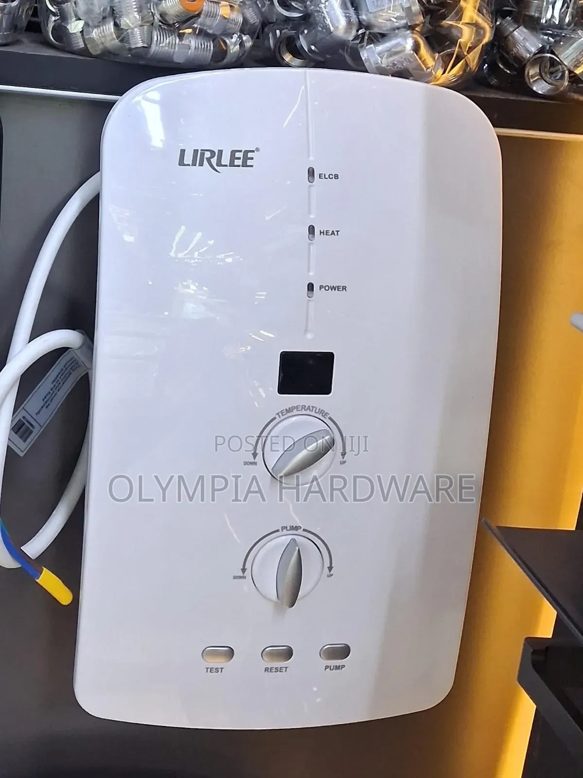 Lirllee Tankless Water Heater (White