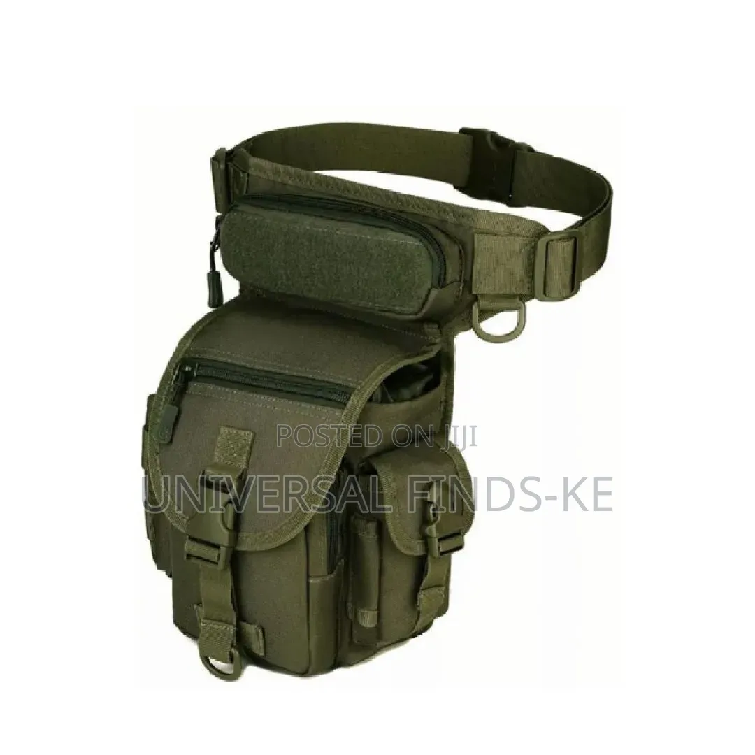 Military Tactical Drop Leg Bag – Water-Resistant Edc Utility Pouch