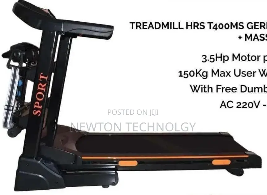 Auto Incline Treadmill With Massage Belt