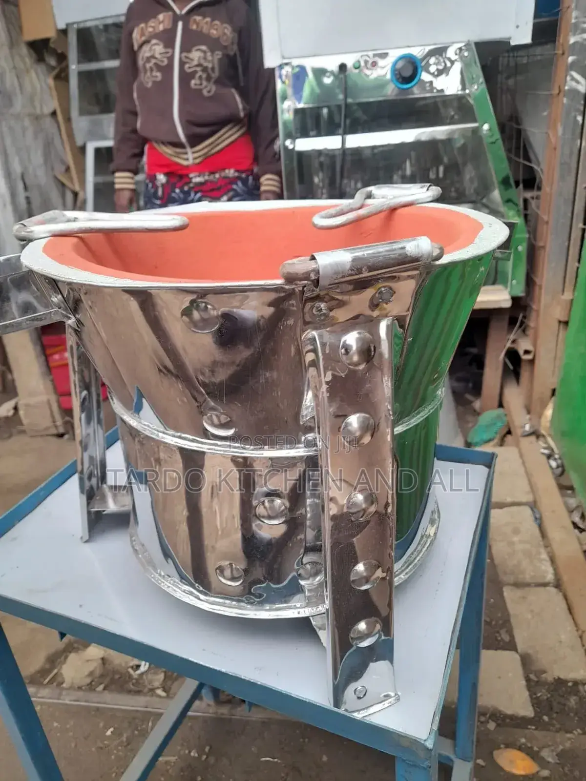 Stainless Chachoal Jiko
