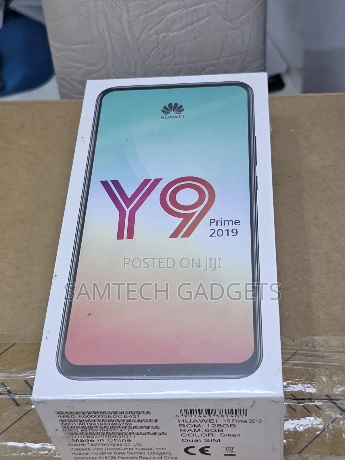 New Huawei Y9 Prime 2019 128 GB Blue