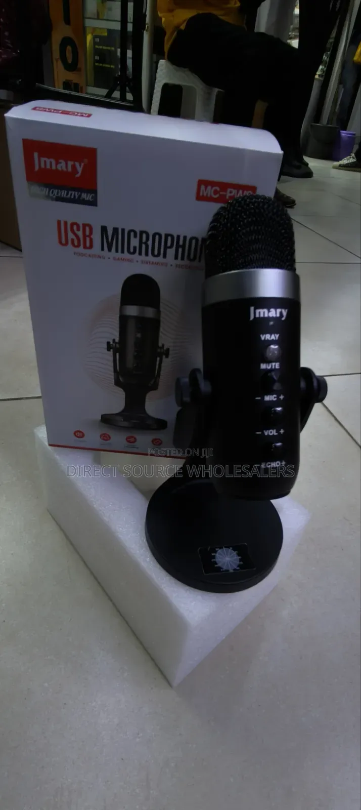 Jmary Usb Mic With Noise Reduction – Ideal for Streaming Youtube
